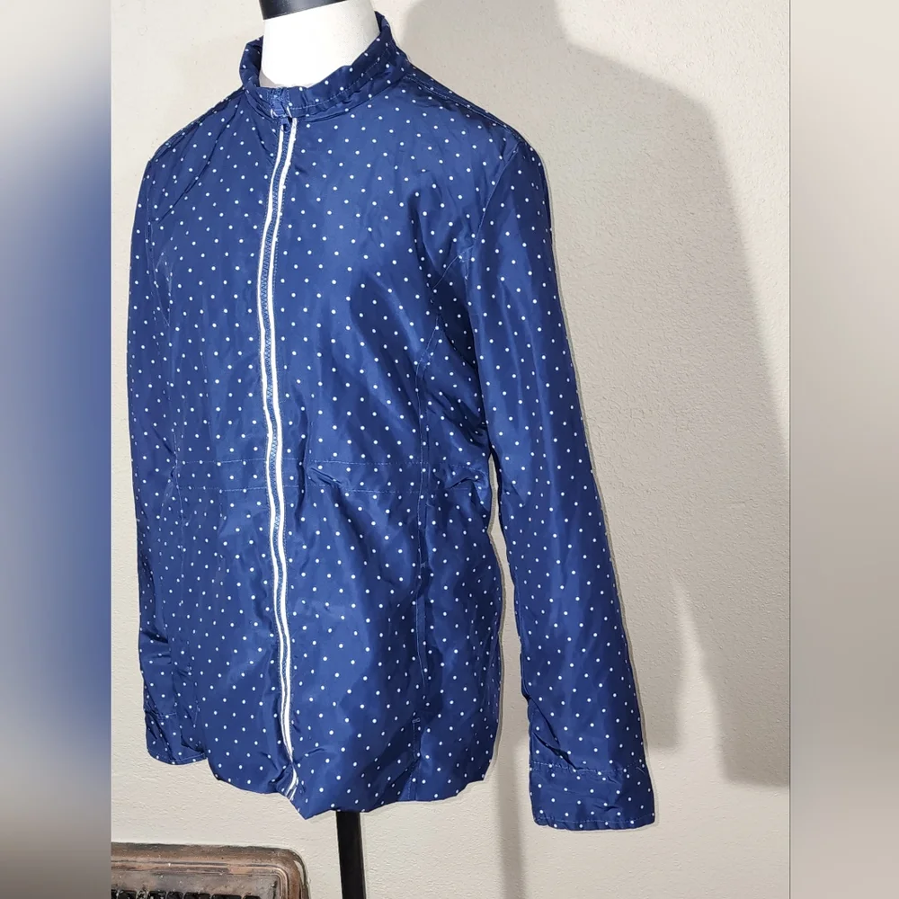 i5 Apparel Jacket Polka dot Blue Size M